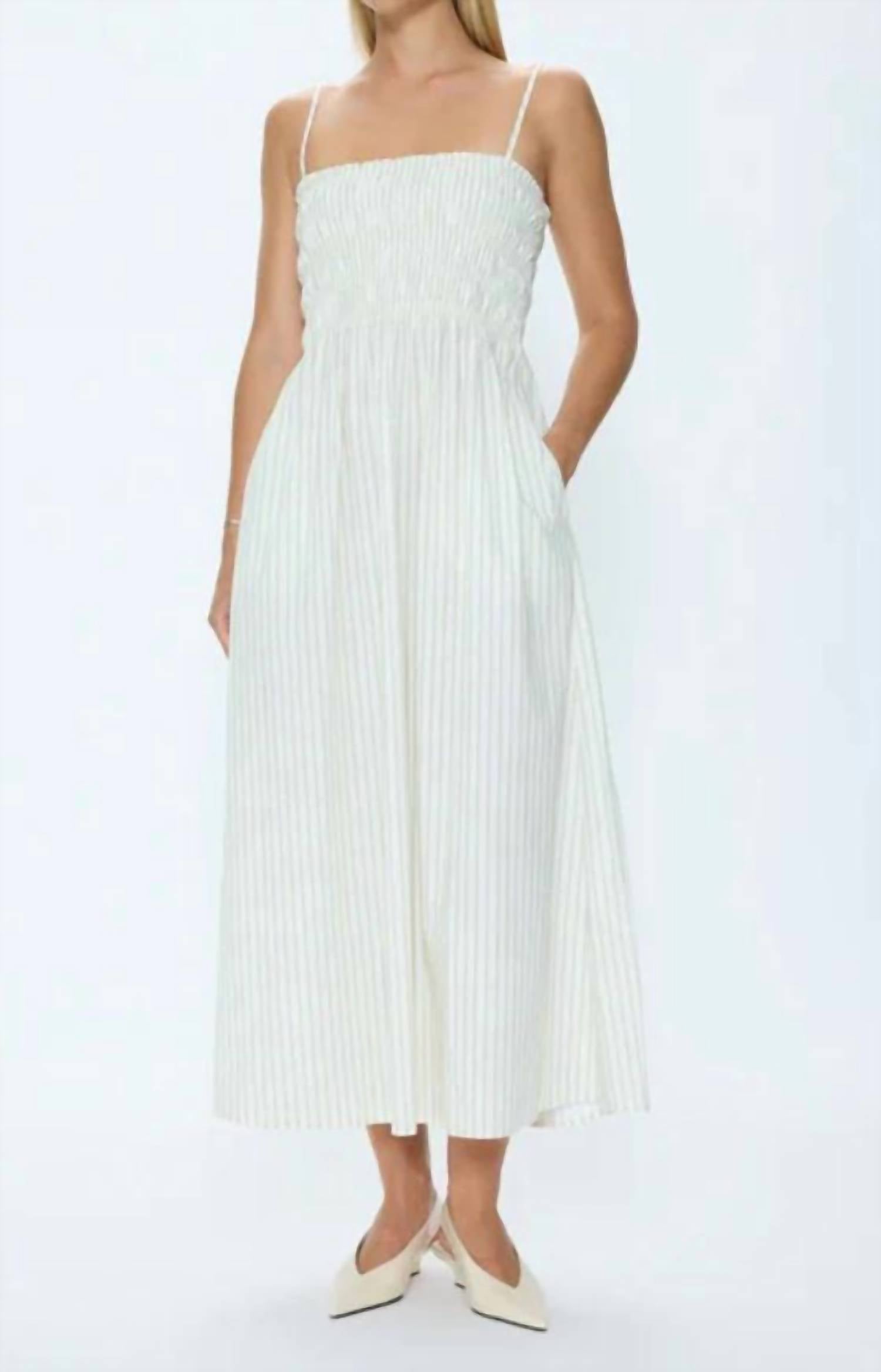 Pistola - Bianca Sheered Bodice Dress