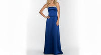 Last Dress - Gilded Simplicity Strapless Prom Gown