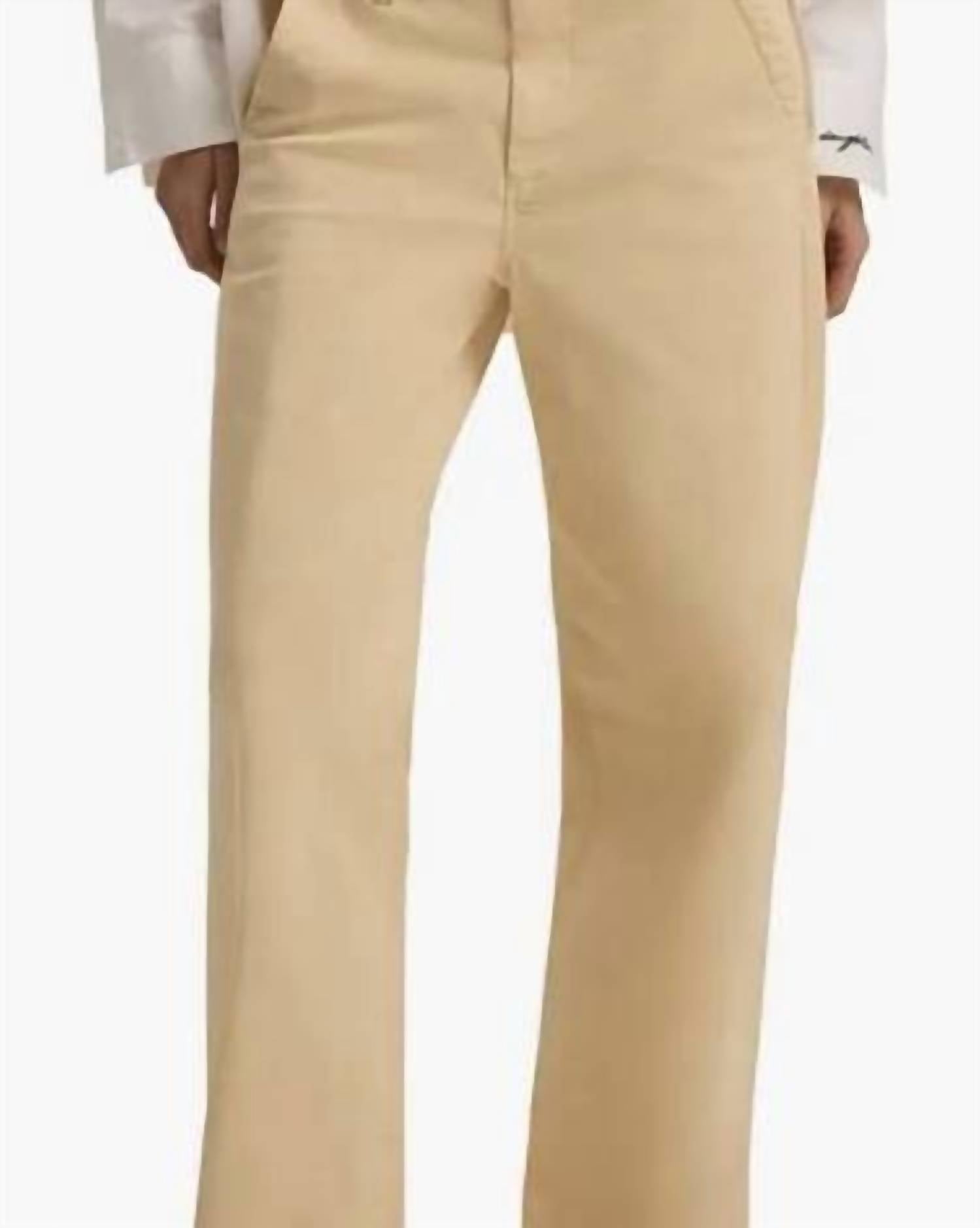 Favorite Daughter the taylor low rise trousers in moonbeam - women's pants