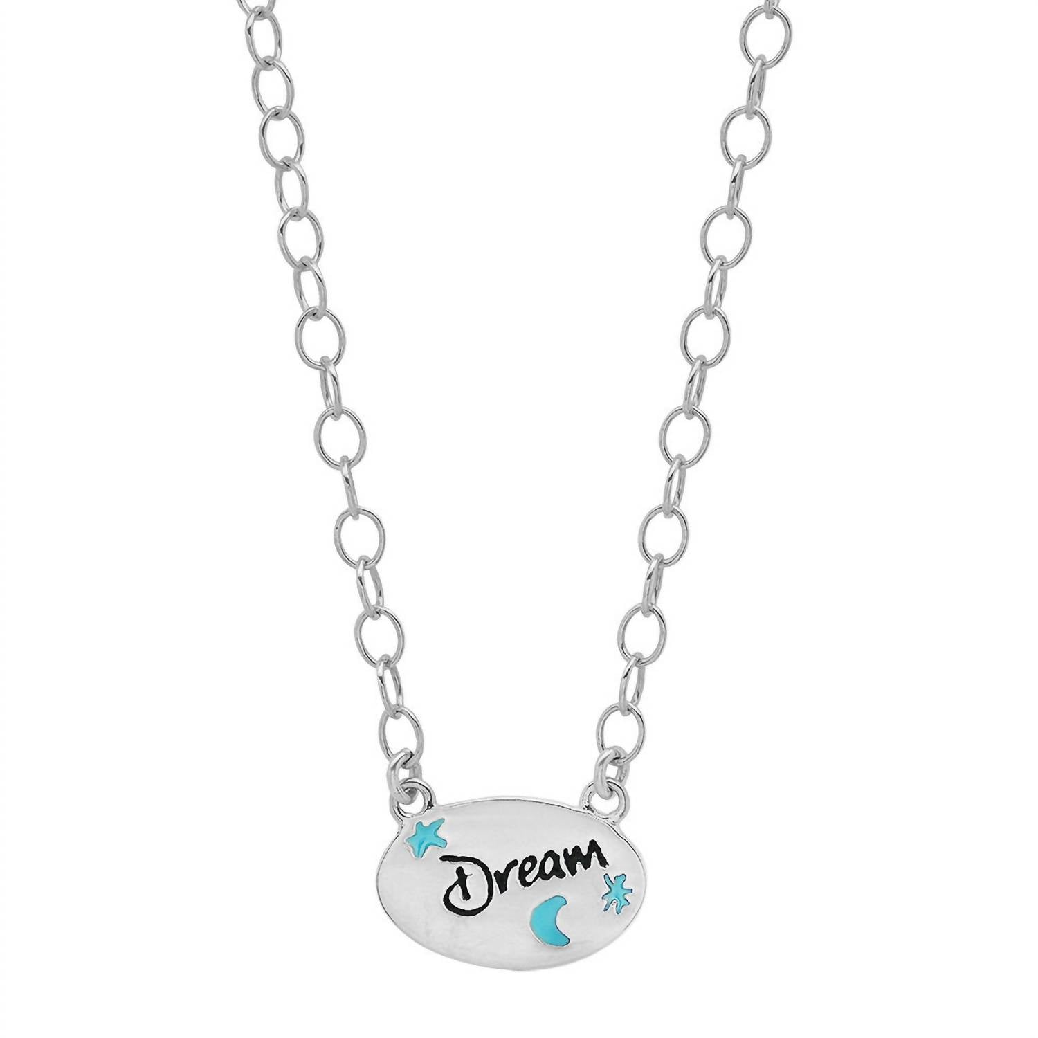 Jessica Elliot - Women's Enamel Oval Necklace - Dream