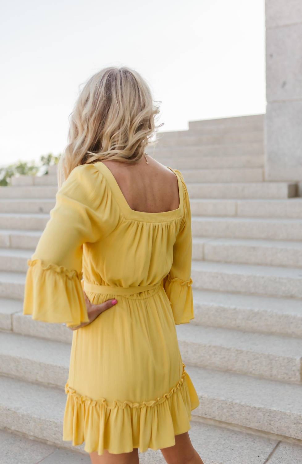 Gauze & Effect Dress