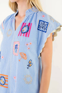 Thml - Coastal Stitch Mini Dress