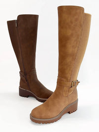 Ccocci - Women's Agenda 28 Elastic Back Panel Tall Riding Boots