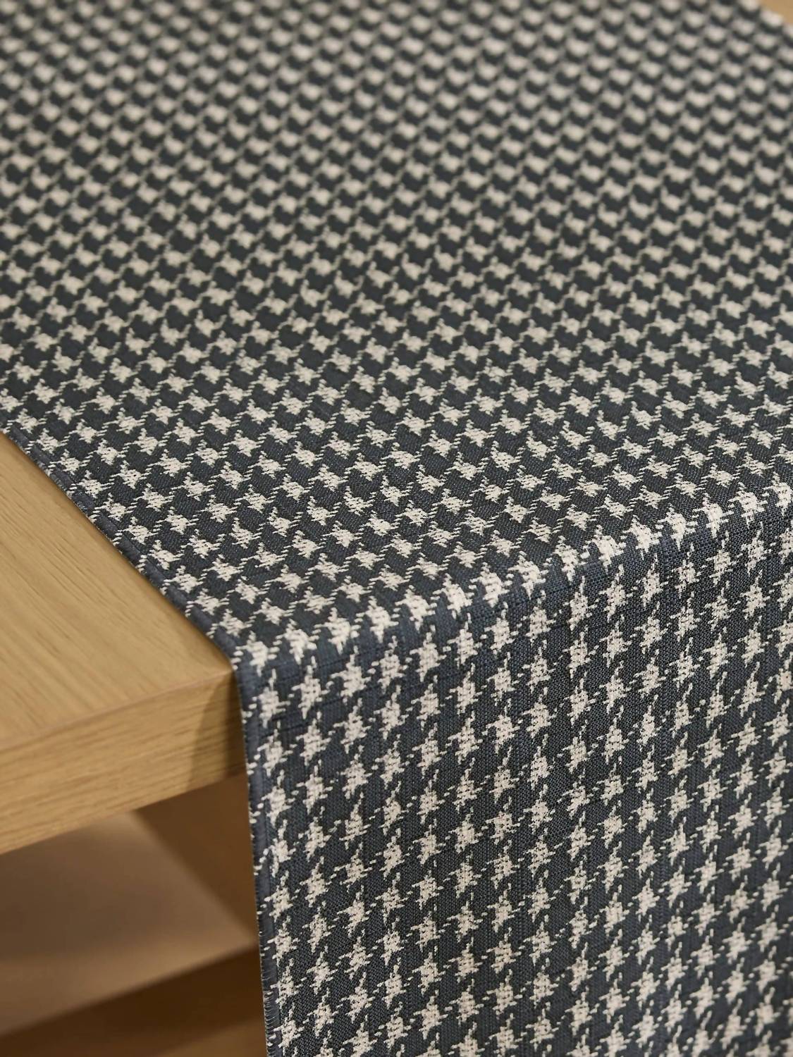 Geometry - Houndstooth Table Runner - Med 16" X 90"