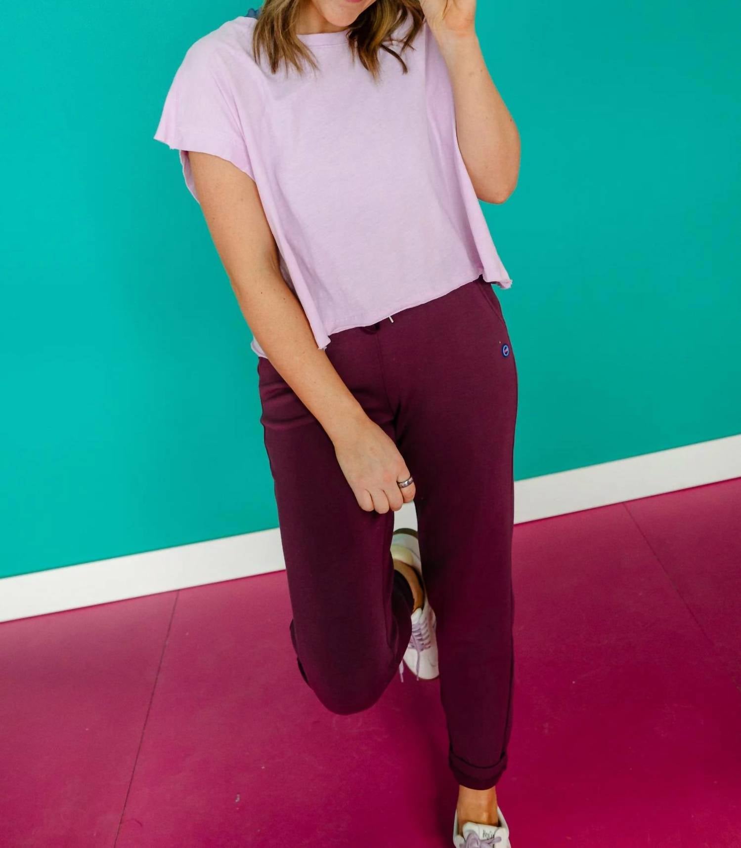 Rae Mode - Anna Open Back Slub Tee