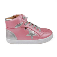Oldsoles - Toddler's Starling High Top Leather Sneaker