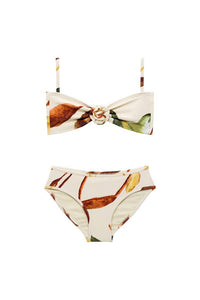 Montce - Girl's Mini Rosa Bandeau X Lulu Bikini Set