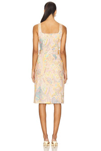 L'Agence - Idy Button Front Tank Dress