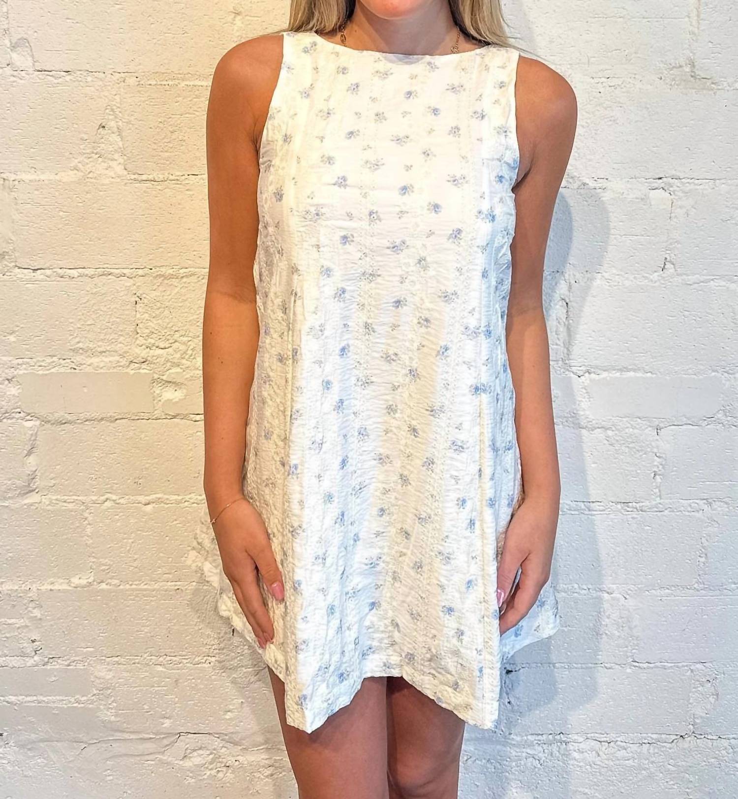 Adeline - Into the Garden Mini Dress