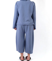 Gerties - Seamed Cowl Neck Long Sleeve Top