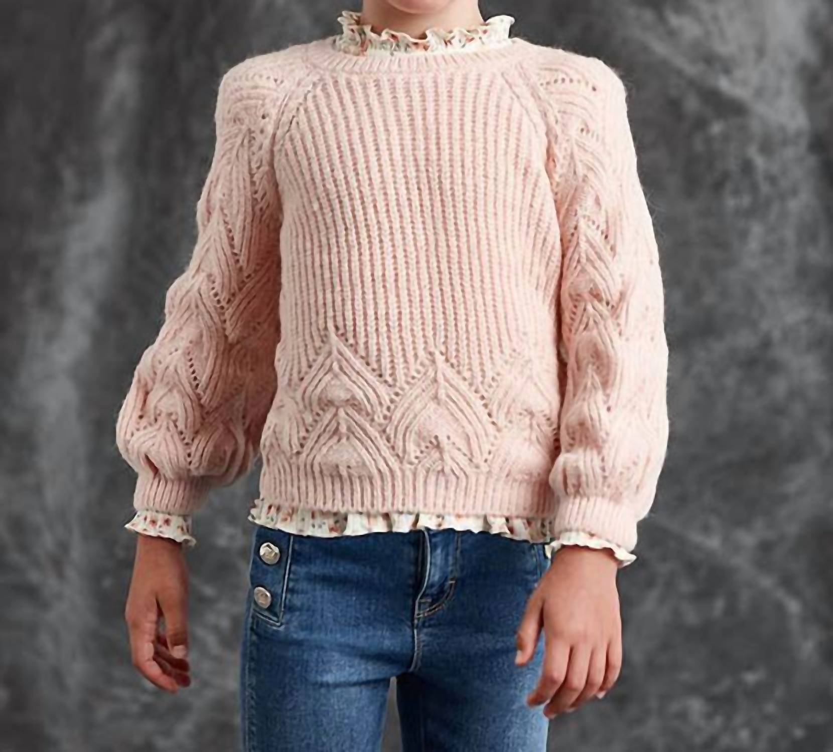 Abel & Lula - Openwork Sweater