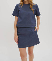 Lele De Baltzac - Laetitia Short Sleeve Top