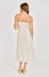 Nouveau And Vintage - Bouquet Sweetheart Midi Dress