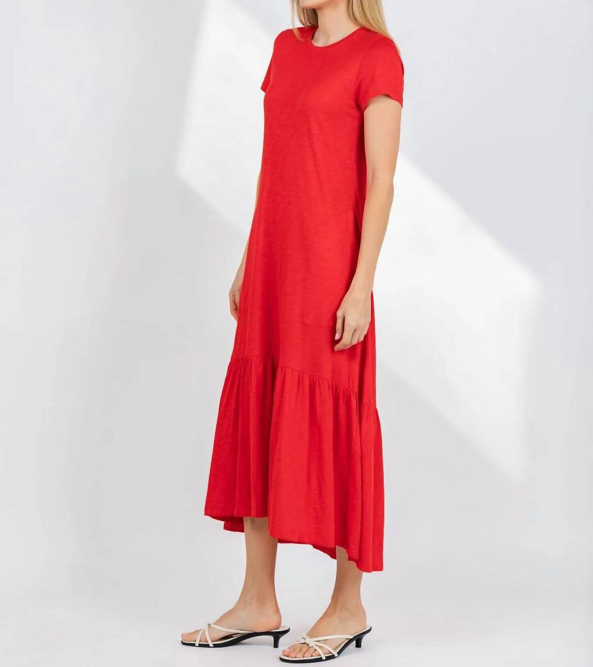 Elliott Lauren - Susie Short Sleeve Midi Dress
