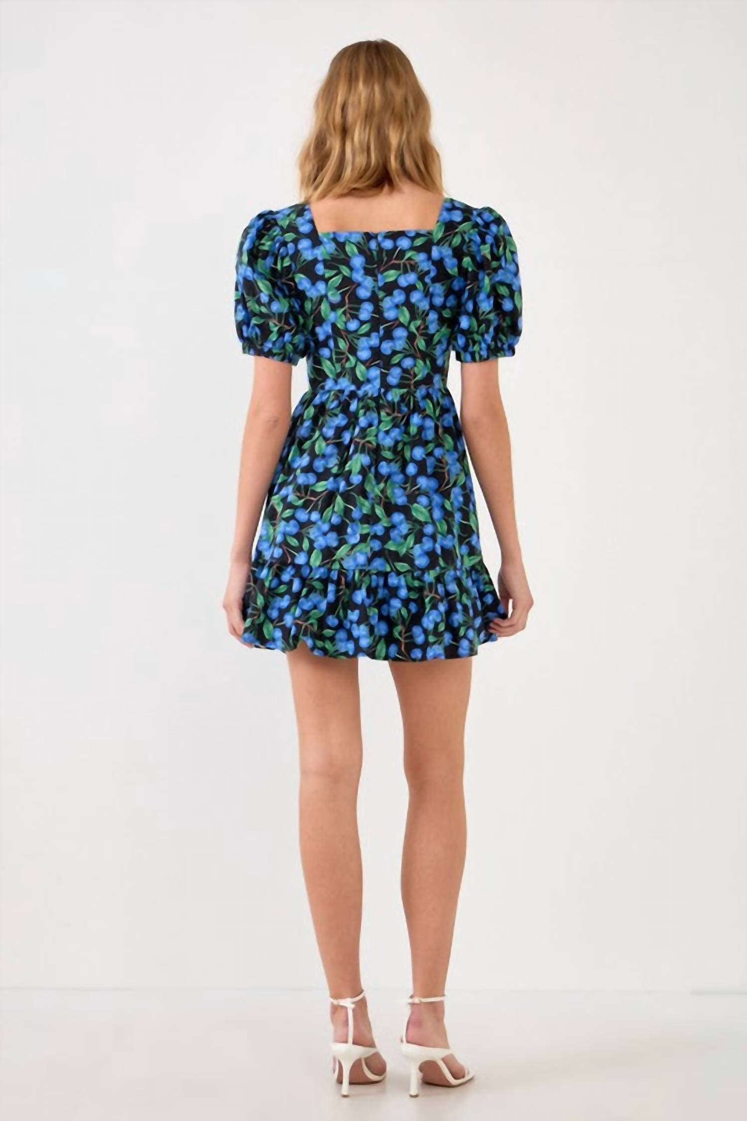 Blueberry Mini Dress