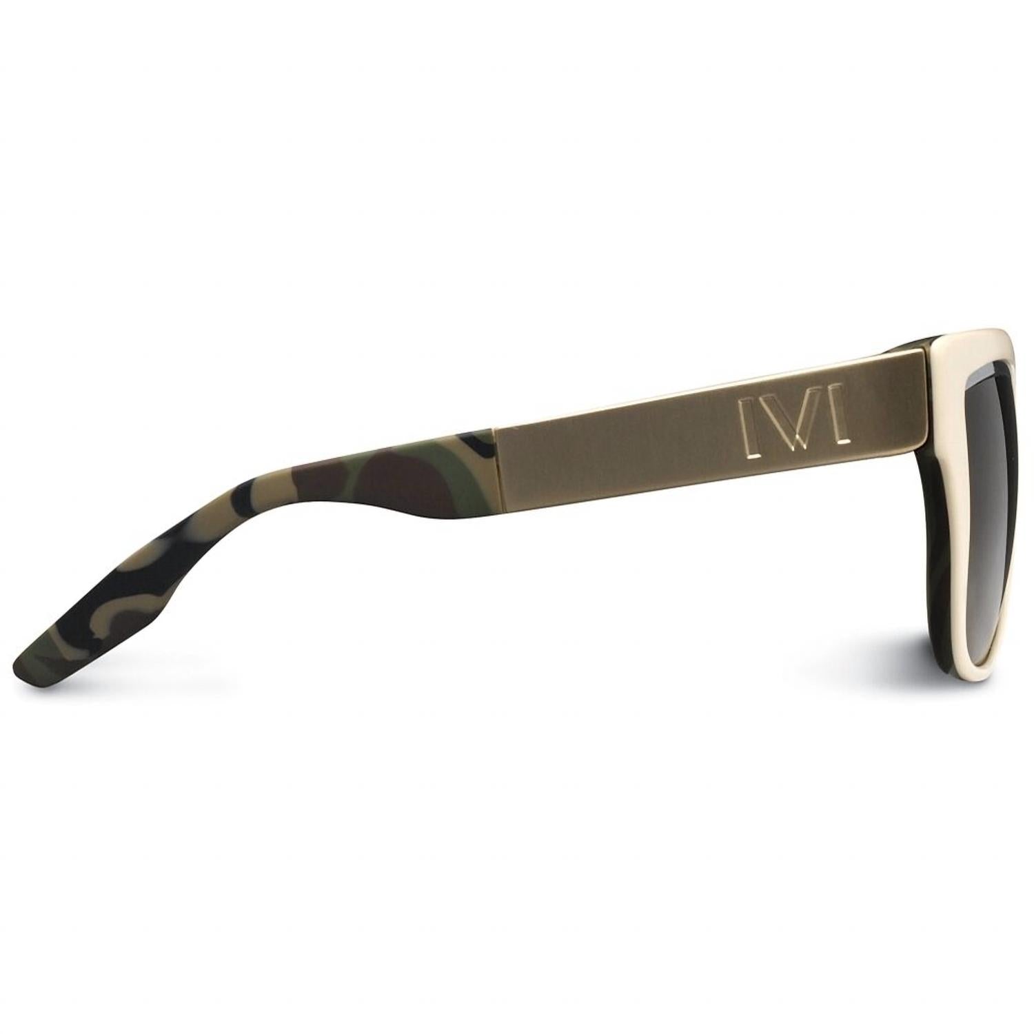 Dusky- DPM - Brushed Aluminum / Green Grey Lens