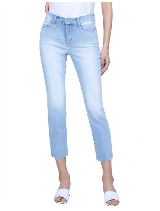 L'Agence - SADA HIGH RISE CROP SLIM JEANS