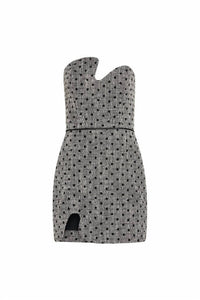 Amanda Uprichard - Puzzle Strapless Dress