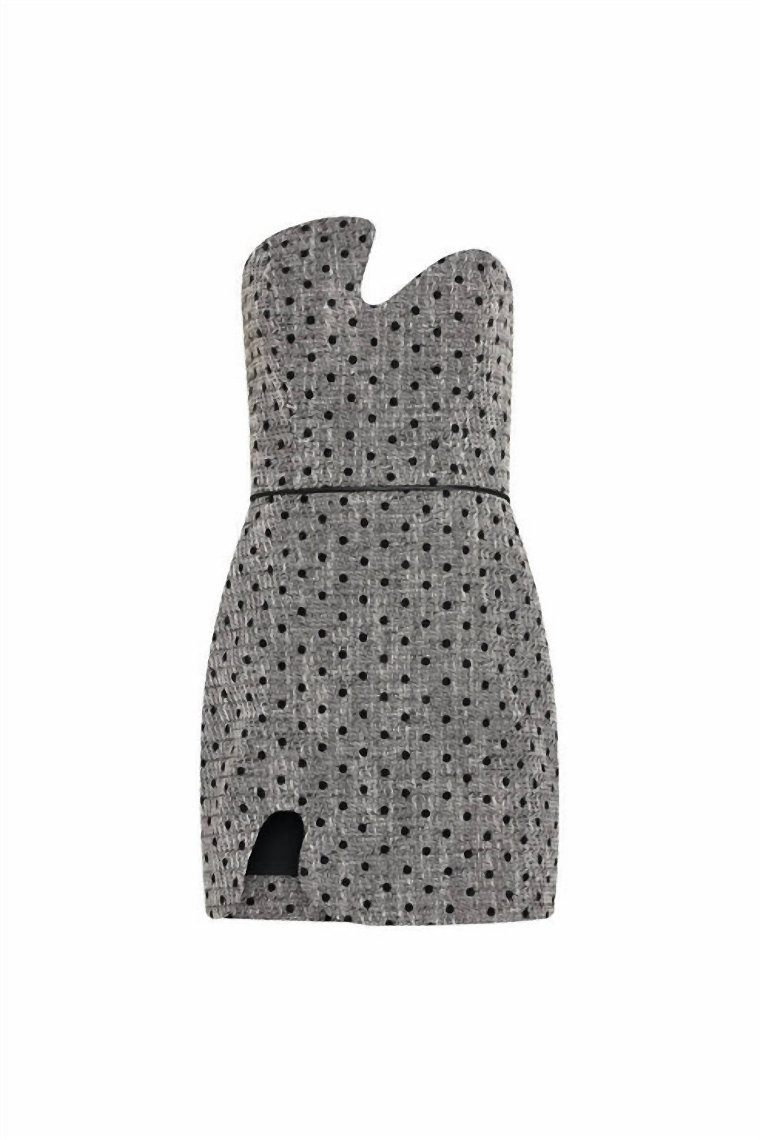 Amanda Uprichard - Puzzle Strapless Dress