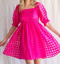 Jodifl - Rosie Puff Short Sleeve Dress