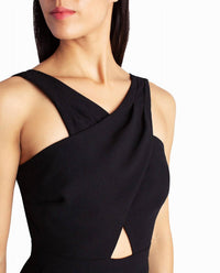 Nicole Miller - Charli Stretch Crepe Halter Neck Jumpsuit