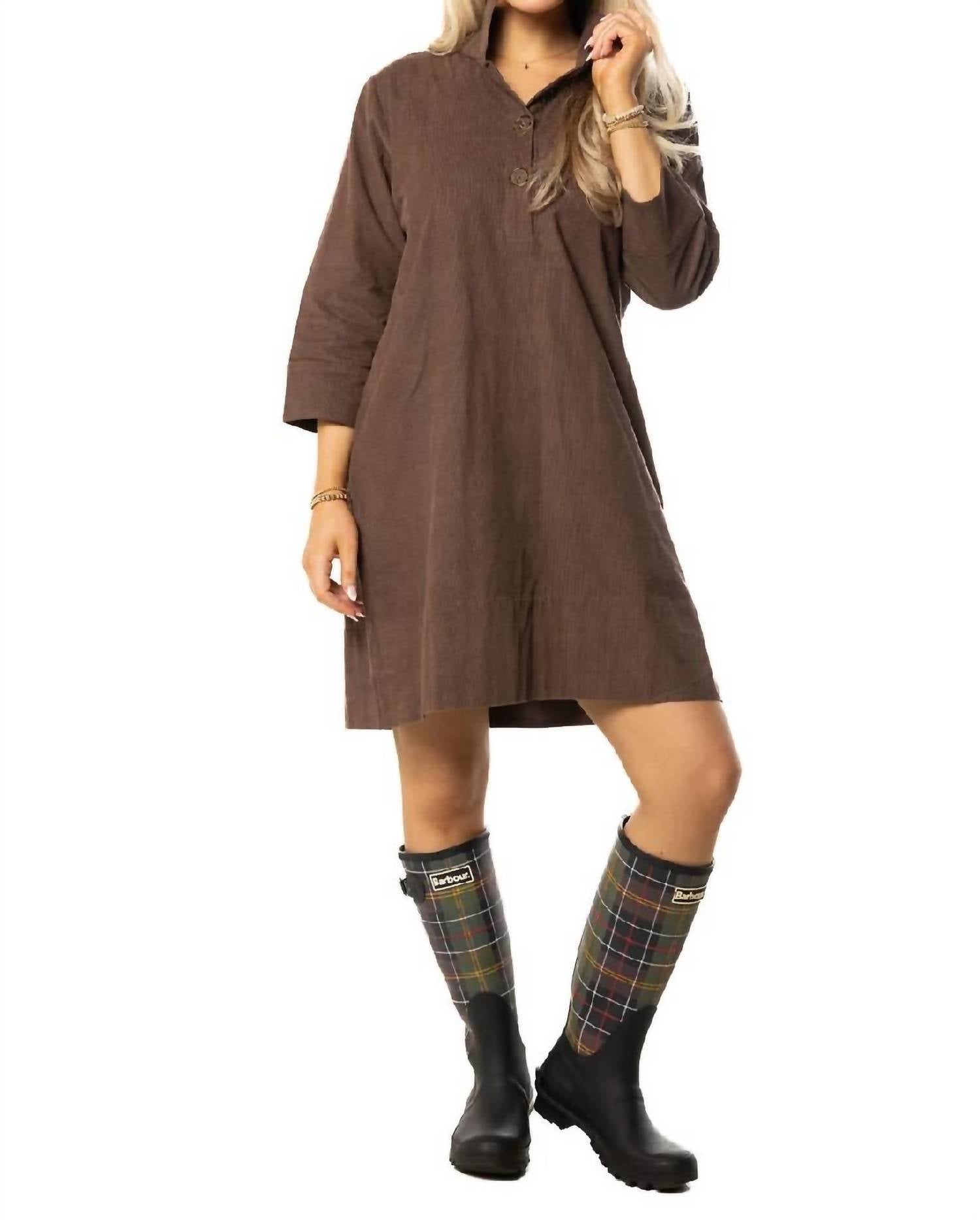 Holly Shae Design - Arden Corduroy Dress
