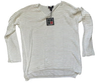 Carré Noir - Women's Rib Long Sleeve Sweater