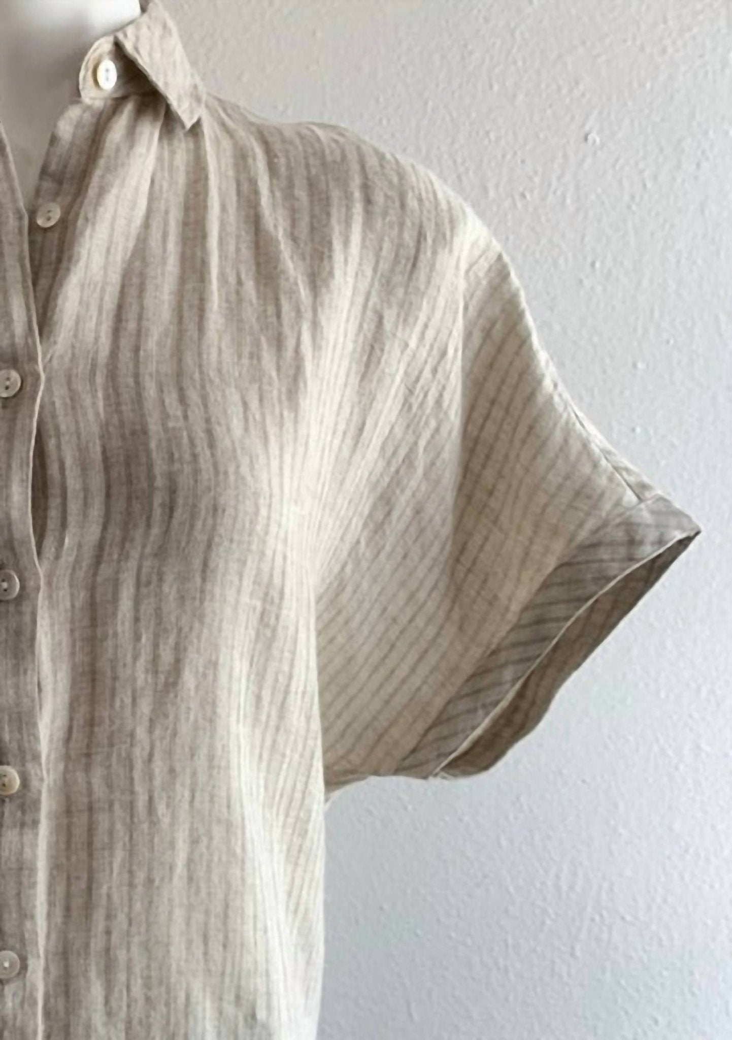 Fabulous By Pc Crafts - Ravello Shirt - beige - button - down - shirts - clothing