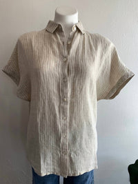 Fabulous By Pc Crafts - Ravello Shirt - beige - button - down - shirts - clothing