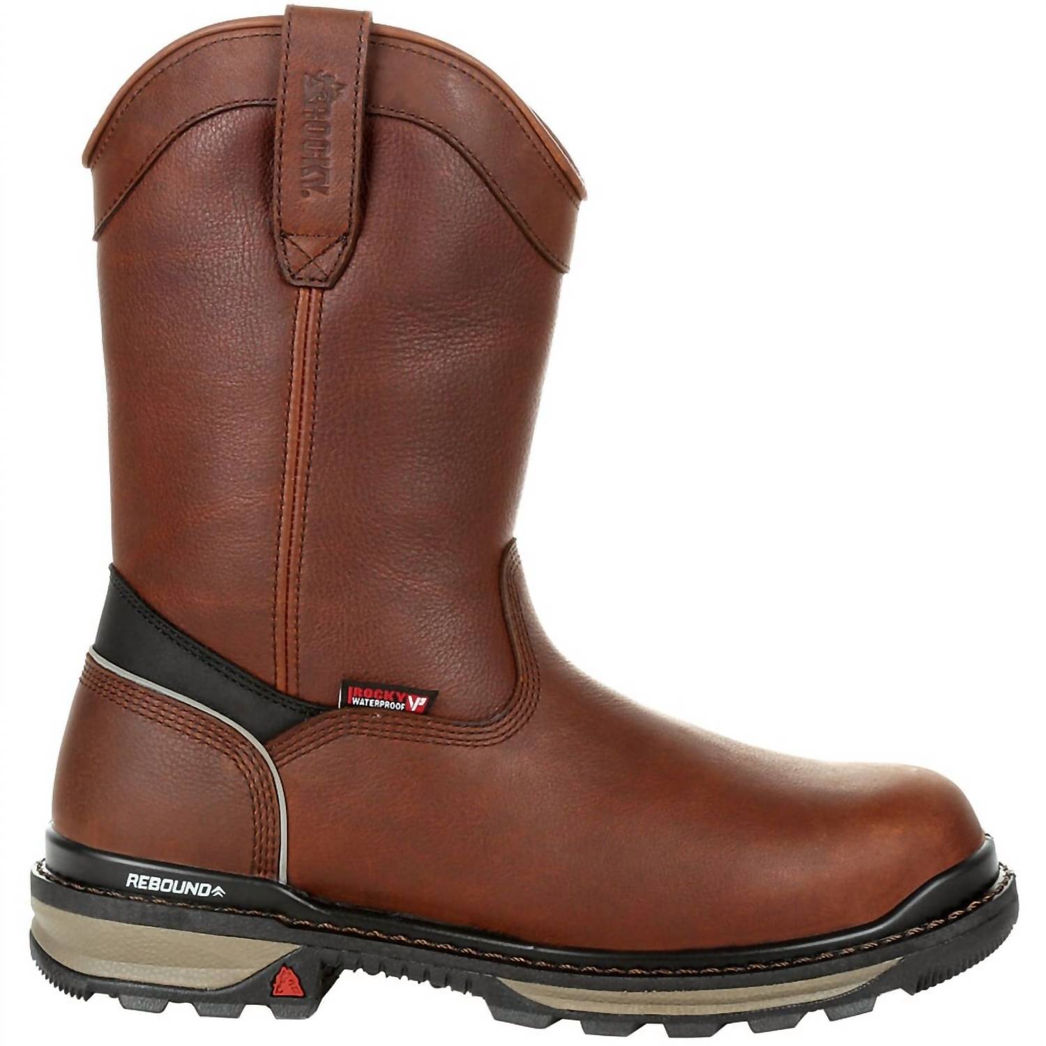 Rocky - Men's Rams Horn Wellington Work Boot