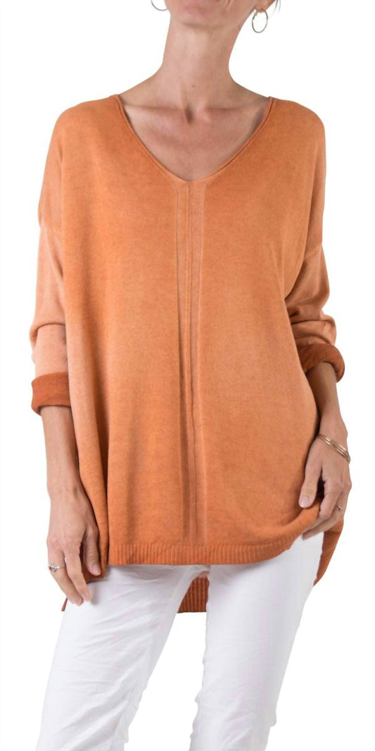 Gigi Moda - Donna Knit V-neck Sweater