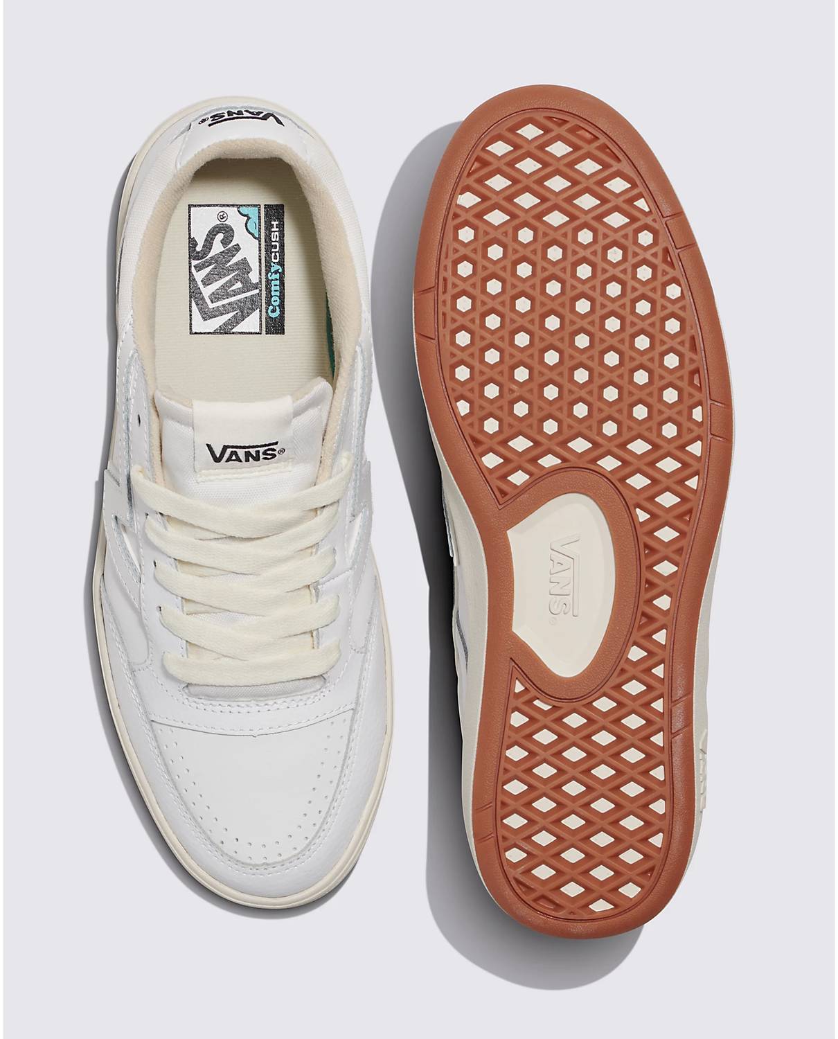 Vans Men's Lowland ComfyCush Shoe in vintage sport white - men's sneaker - view 4