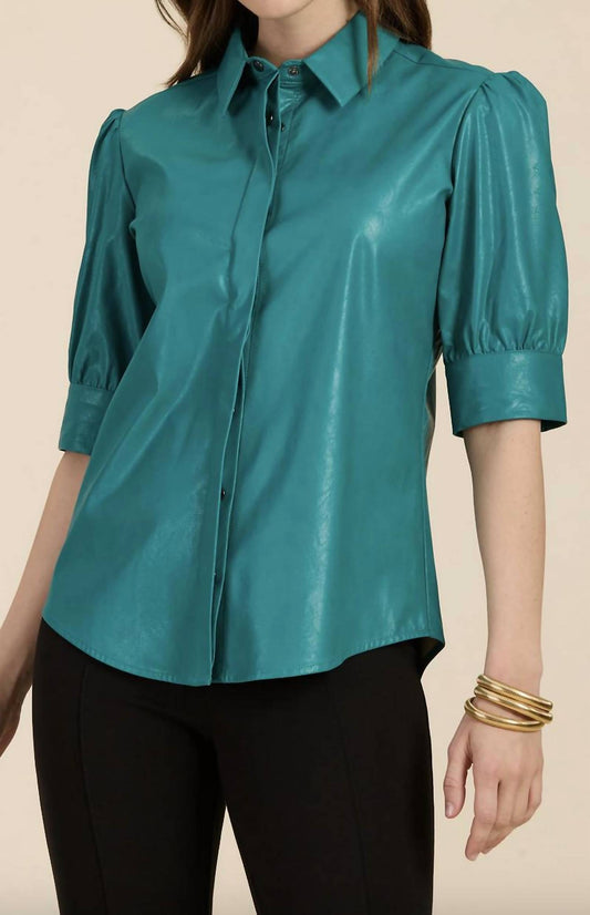Tyler Boe - ALICE VEGAN LEATHER SHIRT