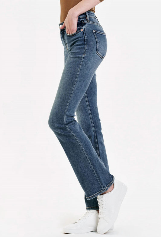 Jax Mid Rise Bootcut Jeans - Silverdale