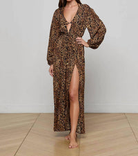 L'Agence - Sara Maxi Cover-Up Dress
