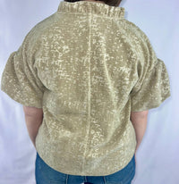 Voy - Women's The Stella Shimmer Blouse