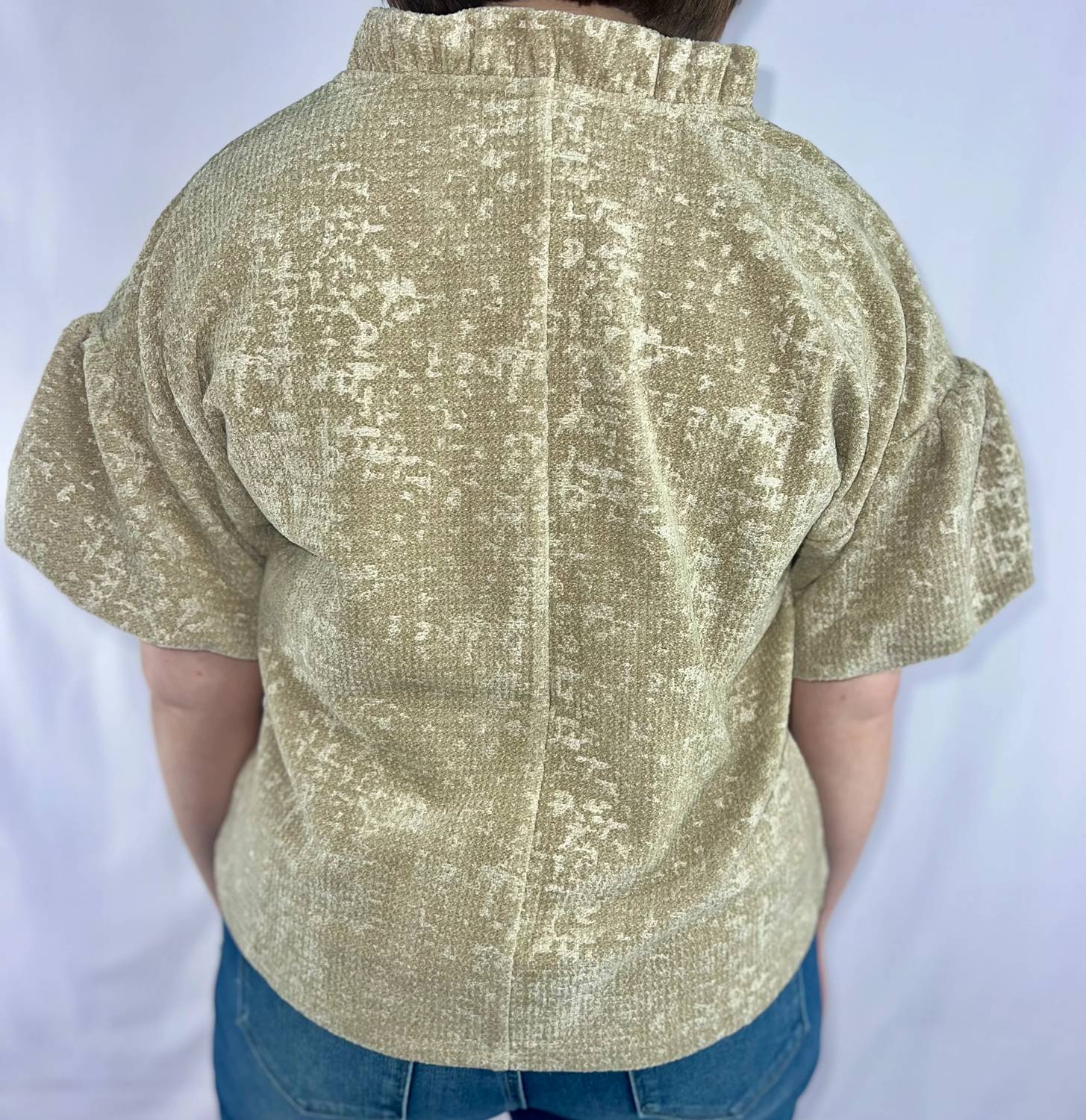 Voy - Women's The Stella Shimmer Blouse