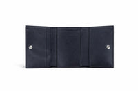 MARNI Women's Mending Leather Bi-fold Wallet in cassis pink - women's bag - detail view
