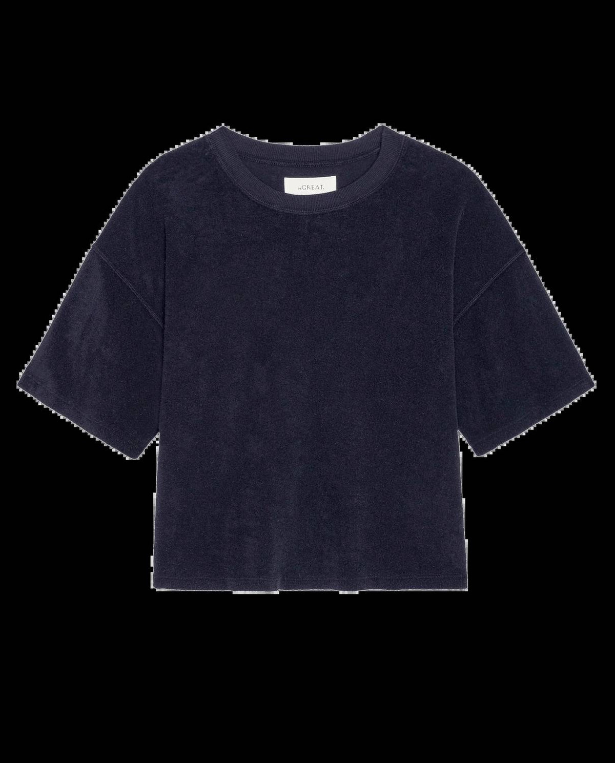 The Great. - Micro Terry Track Crew Tee