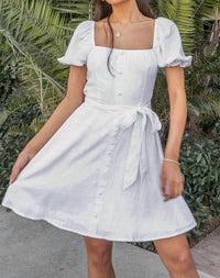 Verte - Emilia Linen Dress