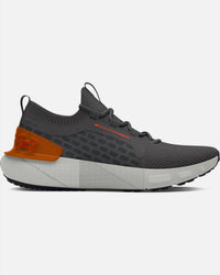 UNDER ARMOUR Women's Hovr Phantom 3 Se Shoes in charcoal grey and orange - women's sneaker - detail view