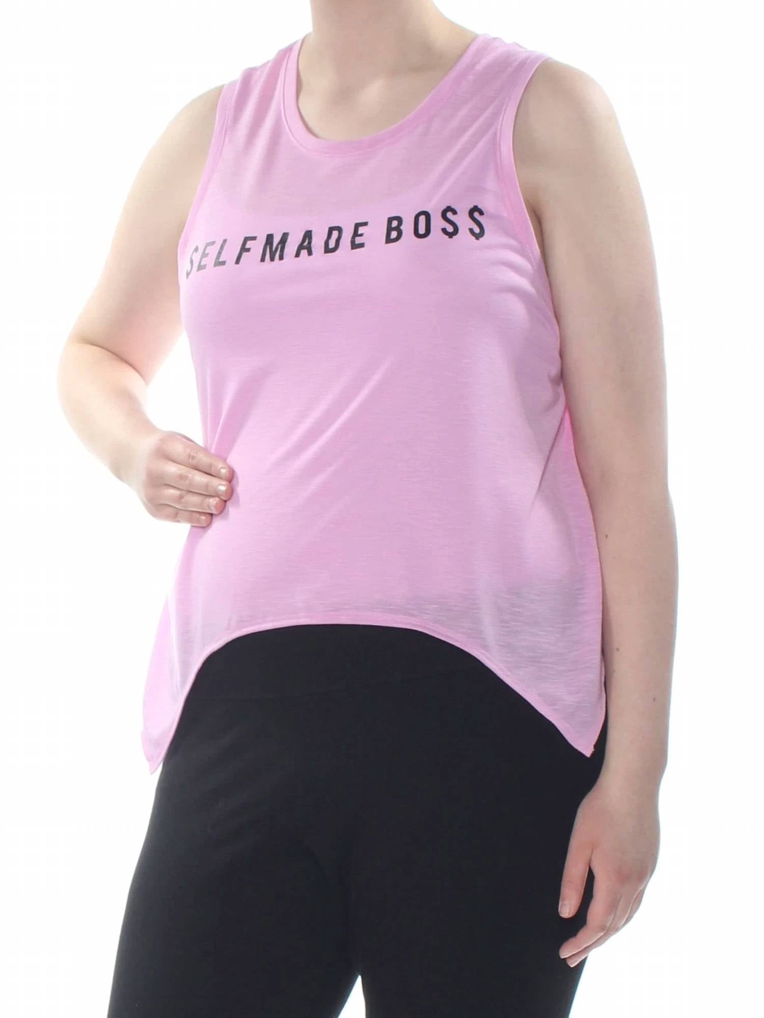 Material Girl - Activewear Sleeveless Crew Neck Top