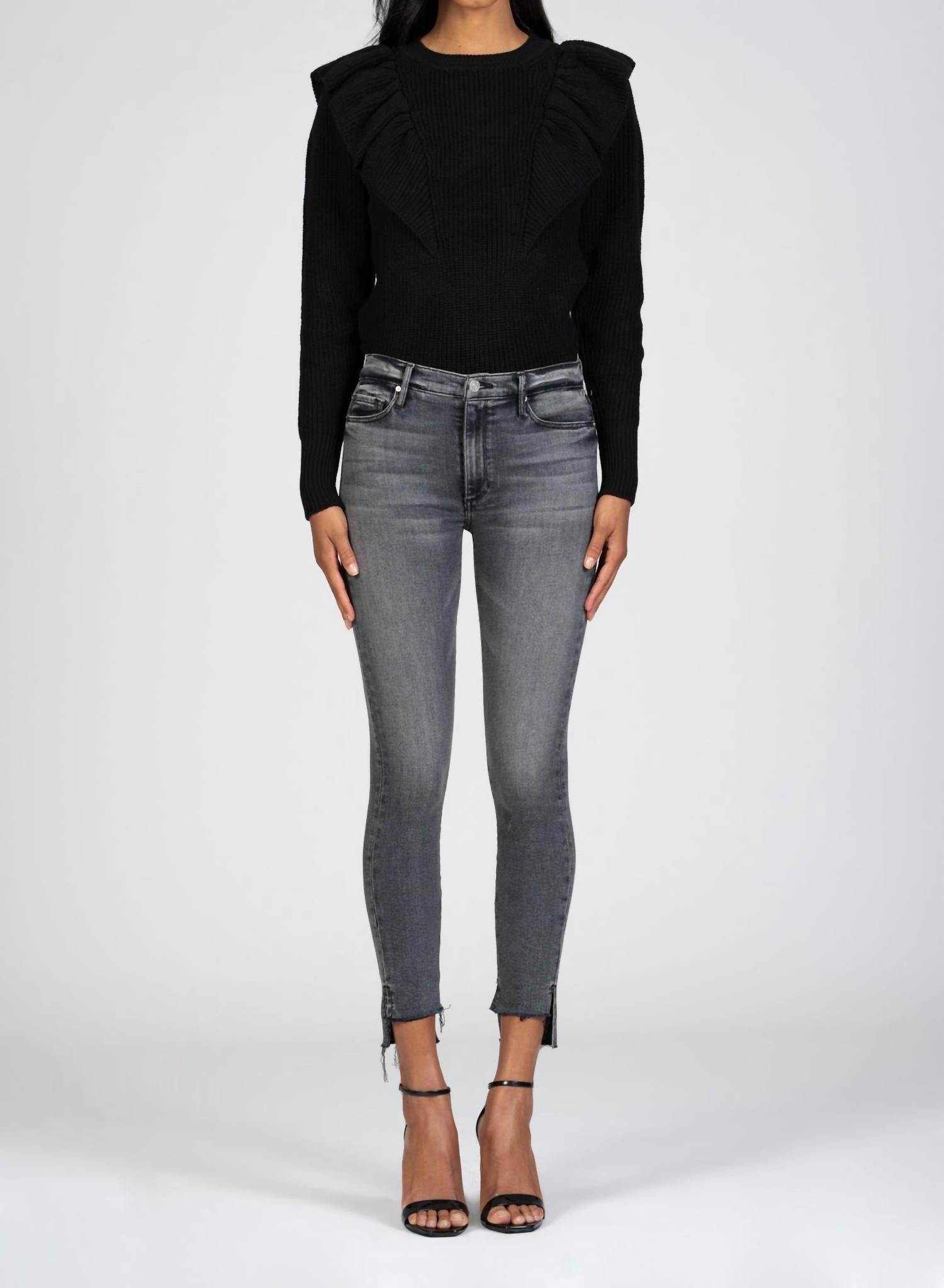 Black Orchid - Miranda Off Step High Rise Skinny Jeans
