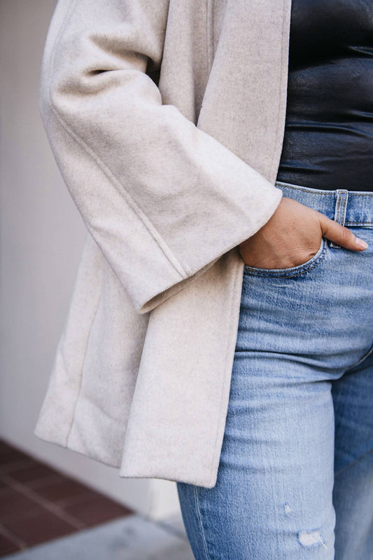 Crescent - Open Front Jacket