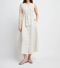 Self Contrast - Heidi Wrap Tie Dress