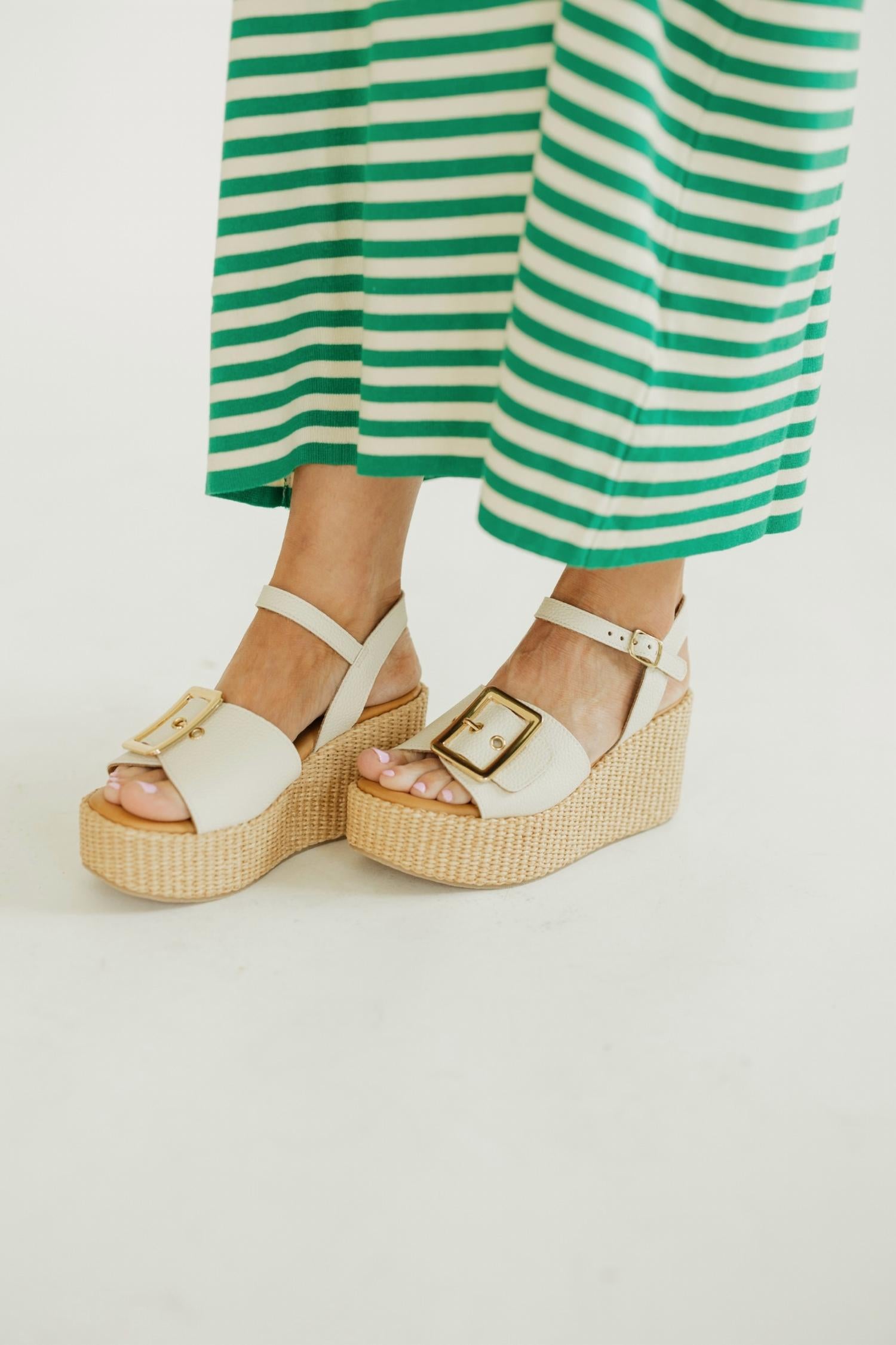 Chocolat Blu - Women's Jenis Leather Sandals