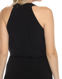 Joseph Ribkoff - Cowl Neck Blouson Jumpsuit