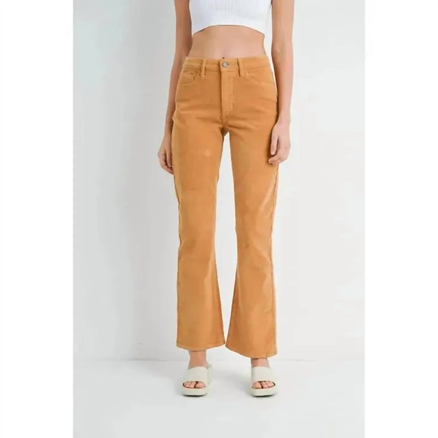 Just Black Denim - Bradleigh Corduroy Pants