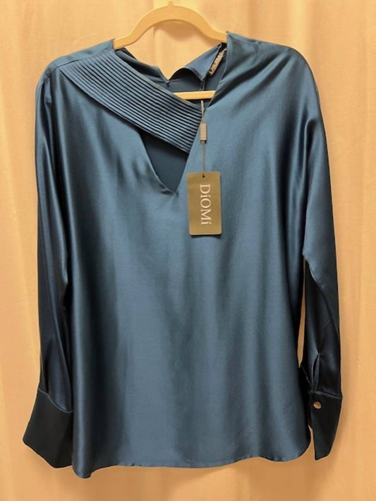 Diomi - Women's Long Sleeve V Neck Blouse