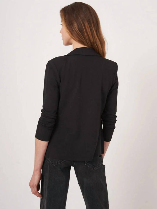 Repeat Cashmere - Sweatshirt Two-button Front Blazer